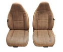 Front Bucket Seat Set for Wrangler TJ 97-02 - Saddle (T6), Premium Cloth (K5)