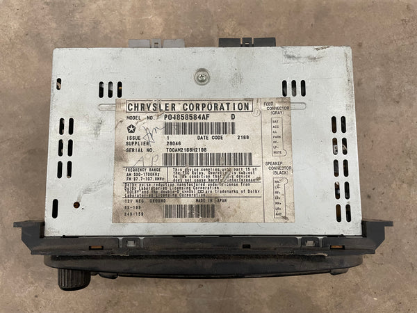 Grand Cherokee WJ (99-00) Radio 04858584AF