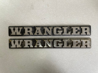 Wrangler YJ (87-95) Nameplate Body Emblem Pair - 55010768