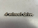 FSJ Wagoneer 4 Wheel Drive Emblem