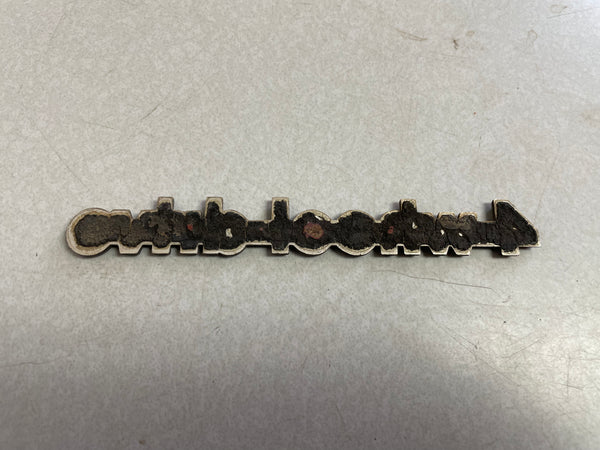 FSJ Wagoneer 4 Wheel Drive Emblem