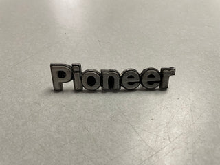 Pioneer Emblem with Pins for Cherokee XJ