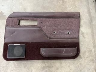 Cherokee XJ 4 Door (84-96) Passenger Front Door Panel - Burgundy
