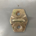 4520288 Door Latch Striker (Brass-finish) Jeep Wrangler TJ, Cherokee XJ, Grand Cherokee ZJ