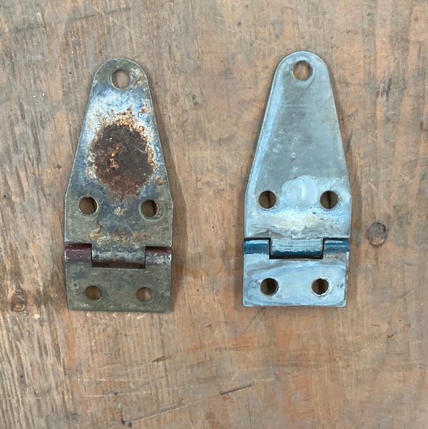 Hood Hinge Set STEEL PAINTED Jeep CJ / Wrangler YJ