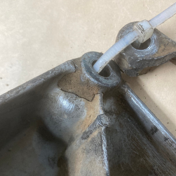 1378367 DAMAGED P/S Pump Bracket for Jeepster Commando F17