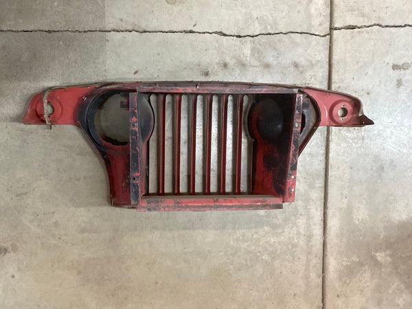 Jeepster Commando C101 (66-71) OEM Front Grille - Red