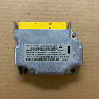 P56038862AF Liberty KJ (2004) SRS Air bag Control Module Computer