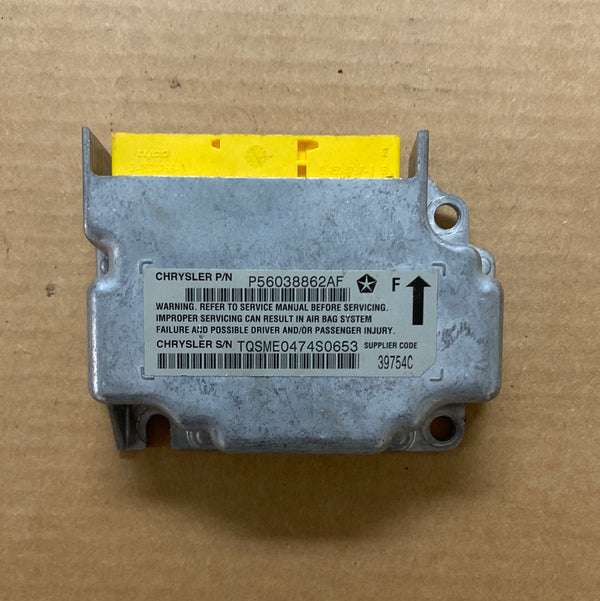 P56038862AF Liberty KJ (2004) SRS Air bag Control Module Computer