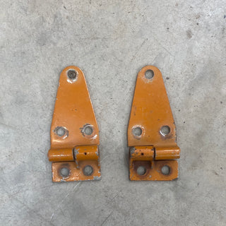 Hood Hinge Set STEEL Jeep CJ 55-71 ROUND PIN