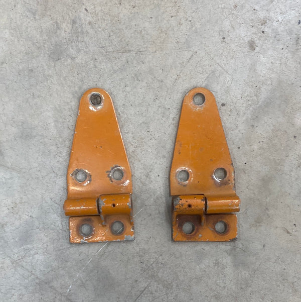 Hood Hinge Set STEEL Jeep CJ 55-71 ROUND PIN