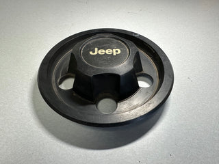 52000153 Black Center Cap Jeep Wrangler YJ TJ, Cherokee XJ