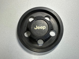 52000153 Black Center Cap Jeep Wrangler YJ TJ, Cherokee XJ
