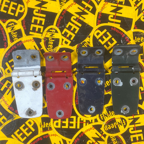 55075559 Hood Hinge Set STEEL PAINTED Jeep Wrangler TJ (97-06)
