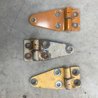 Hood Hinge Set STEEL Jeep CJ 55-71 ROUND PIN