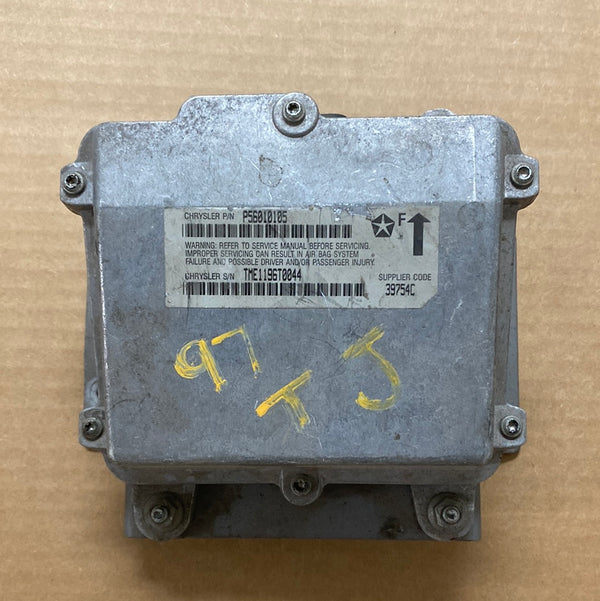 56010105 Wrangler TJ (97-00) SRS Airbag Control Module Computer